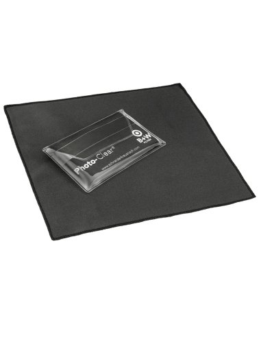 Microfibre cloth B+W Black 1093881 20x18cm