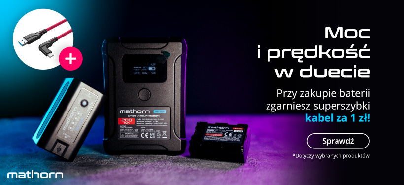 Mathorn promocja bateria + kabel