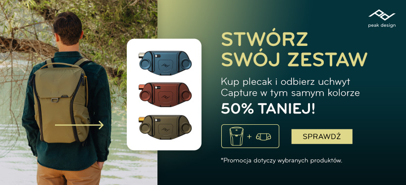 Peak Design promocja plecak + Capture