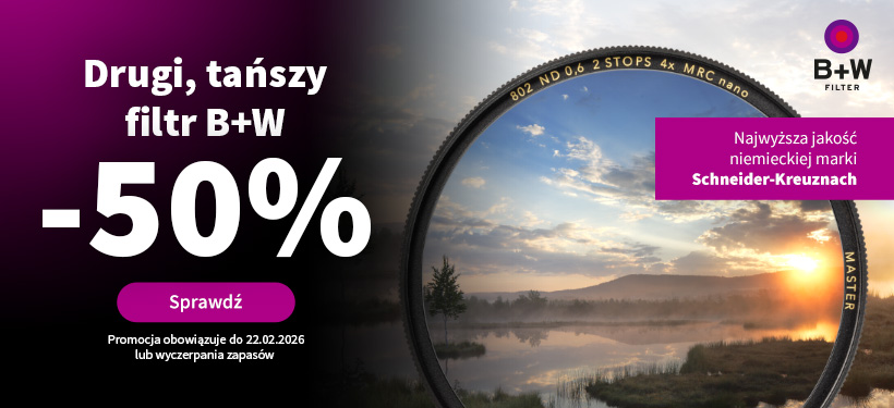 B+W drugi filtr -50%