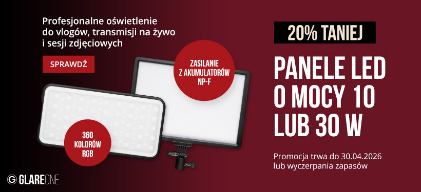 GlareOne panele LED