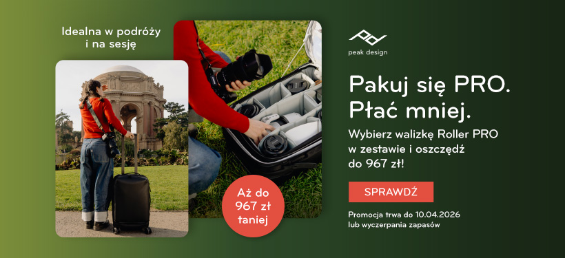 Peak Design promocja Roller Pro