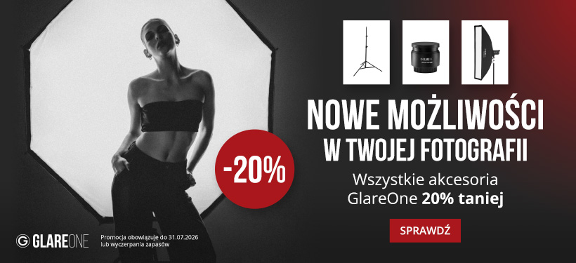 GlareOne promocja na akcesoria