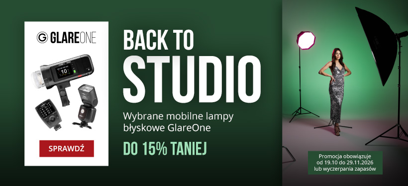 GlareOne Back to studio - błysk mobilny